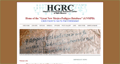 Desktop Screenshot of hgrc-nm.org